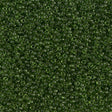 Rocailles-Perlen Miyuki 15/0 – Transparent Olive Green - PerlineBeads