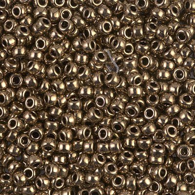 Rocailles-Perlen Miyuki 8/0 – Dark Bronze - PerlineBeads