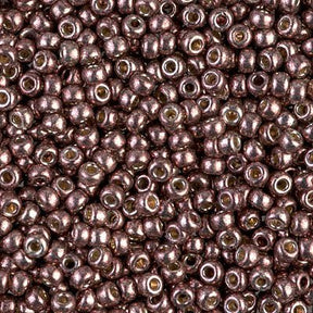 Rocailles-Perlen Miyuki 8/0 – Duracoat Dark Mauve - PerlineBeads