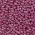 Rocailles-Perlen Miyuki 8/0 – Duracoat Galvanized Hot Pink - PerlineBeads