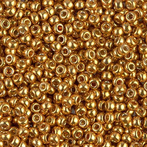 Rocailles-Perlen Miyuki 8/0 – Duracoat Galvanized Yellow Gold - PerlineBeads