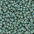 Rocailles-Perlen Miyuki 8/0 – Fancy Frosted Pale Seafoam - PerlineBeads