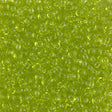 Rocailles-Perlen Miyuki 8/0 – Transparent Chartreuse - PerlineBeads