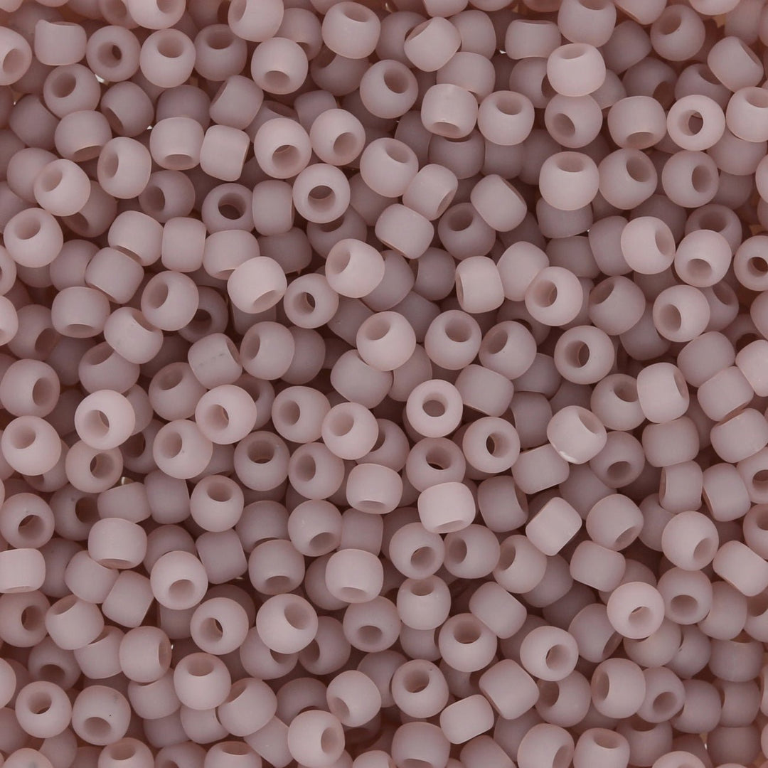 Rocailles-Perlen Toho 11/0 – Ceylon Frosted Grape Mist - PerlineBeads