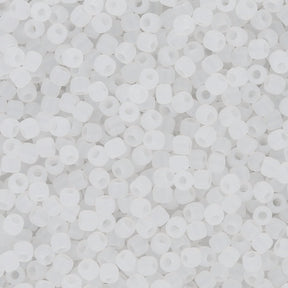Rocailles-Perlen Toho 11/0 – Ceylon Frosted Snowflake - PerlineBeads