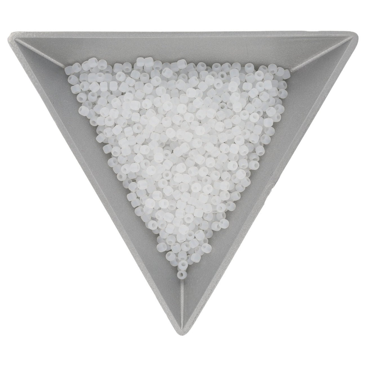 Rocailles-Perlen Toho 11/0 – Ceylon Frosted Snowflake - PerlineBeads