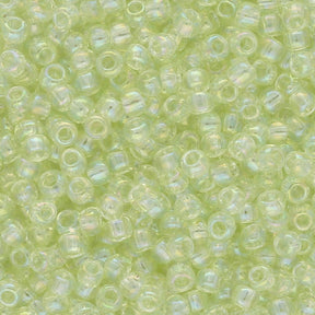 Rocailles-Perlen Toho 11/0 – Dyed-Rainbow Lemon Mist - PerlineBeads