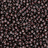 Rocailles-Perlen Toho 11/0 – Inside Color Montana Blue/Oxblood Lined - PerlineBeads