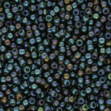 Rocailles-Perlen Toho 11/0 – Inside color Rainbow Montana Blue - PerlineBeads