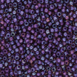 Rocailles-Perlen Toho 11/0 – Inside-Color Rainbow Rosaline/Opaque Purple-Lined - PerlineBeads