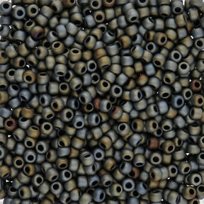 Rocailles-Perlen Toho 11/0 – Matte-Color Iris Gray - PerlineBeads