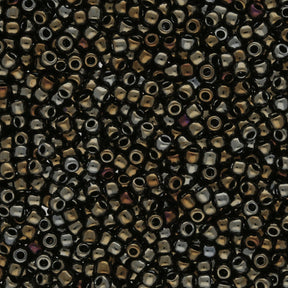 Rocailles-Perlen Toho 11/0 – Metallic Iris-Brown - PerlineBeads