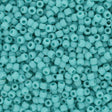 Rocailles-Perlen Toho 11/0 – Opaque Frosted Turquoise - PerlineBeads