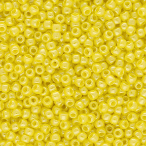 Rocailles-Perlen Toho 11/0 – Opaque Lustered Dandelion - PerlineBeads