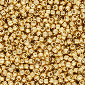 Rocailles-Perlen Toho 11/0 – PermaFinish - Galvanized Starlight - PerlineBeads