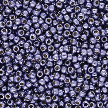 Rocailles-Perlen Toho 11/0 – PermaFinish Metallic Polaris - PerlineBeads