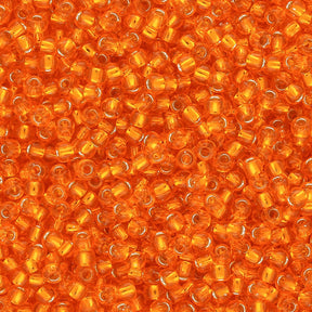 Rocailles-Perlen Toho 11/0 – Silver-Lined Hyacinth - PerlineBeads