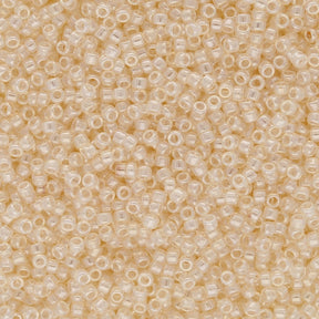 Rocailles-Perlen Toho 15/0 – Ceylon Light Ivory - PerlineBeads