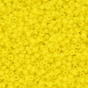 Rocailles-Perlen Toho 15/0 – Opaque Dandelion - PerlineBeads