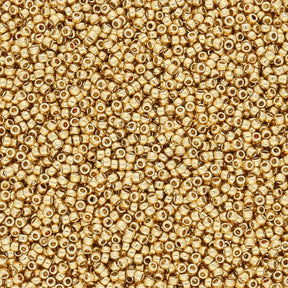 Rocailles-Perlen Toho 15/0 – PermaFinish - Galvanized Starlight - PerlineBeads