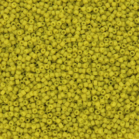 Rocailles-Perlen Toho 15/0 – Semi Glazed - Lemongrass - PerlineBeads