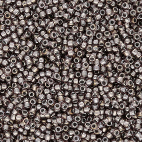 Rocailles-Perlen Toho 15/0 – Silver-Lined Luster Med Amethyst - PerlineBeads