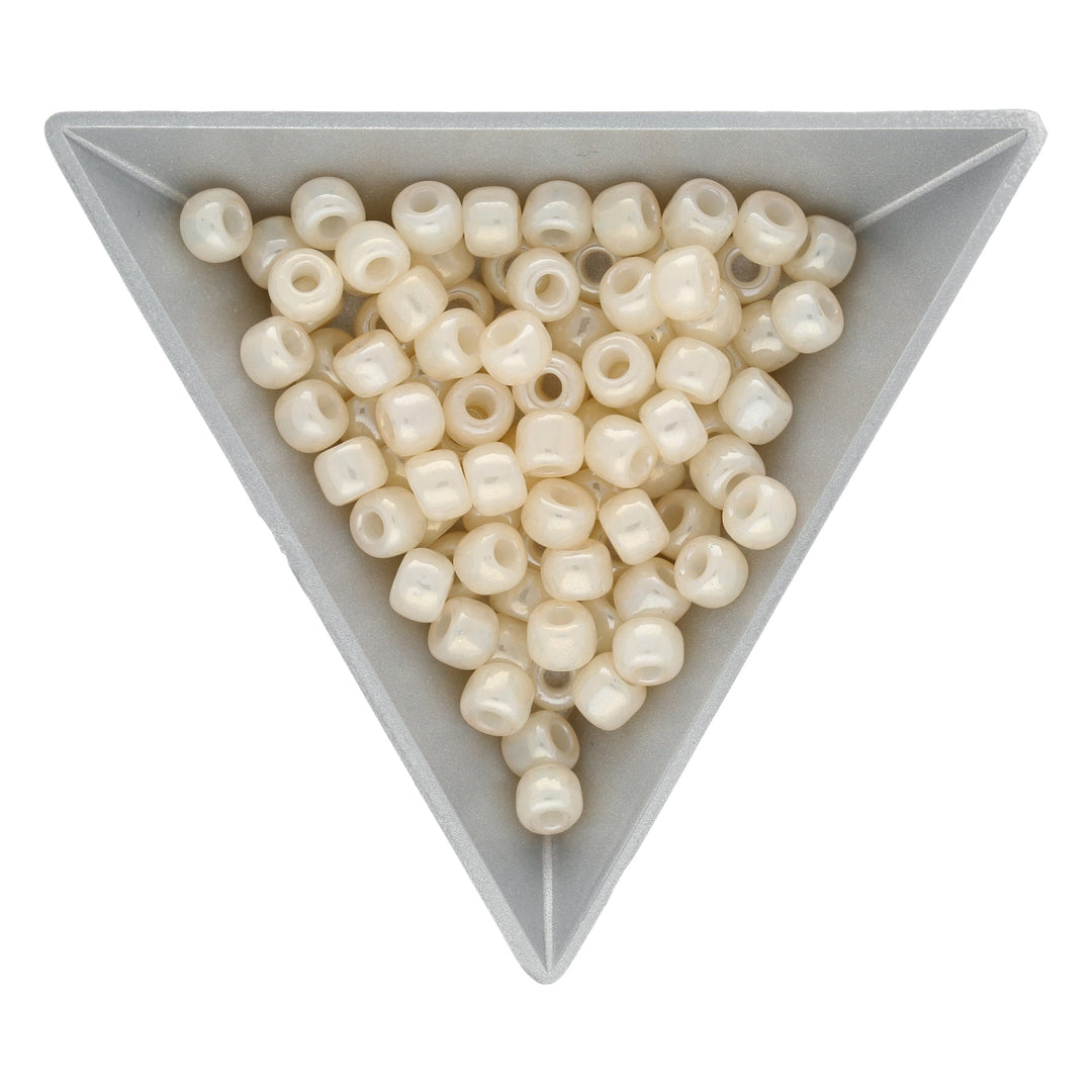 Rocailles-Perlen Toho 3/0 – Ceylon Light Ivory - PerlineBeads