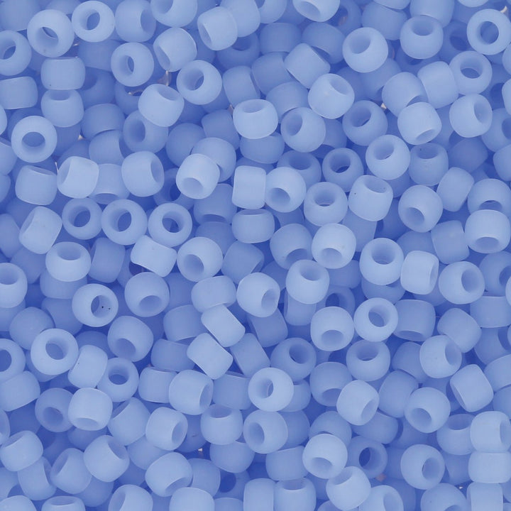 Rocailles-Perlen Toho 8/0 – Ceylon Frosted Glacier - PerlineBeads