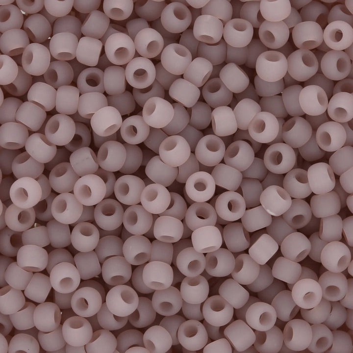 Rocailles-Perlen Toho 8/0 – Ceylon Frosted Grape Mist - PerlineBeads