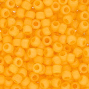 Rocailles-Perlen Toho 8/0 – Ceylon Frosted Peach Cobler - PerlineBeads