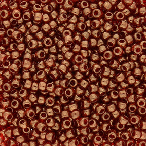 Rocailles-Perlen Toho 8/0 – Gold-Lustered African Sunset - PerlineBeads