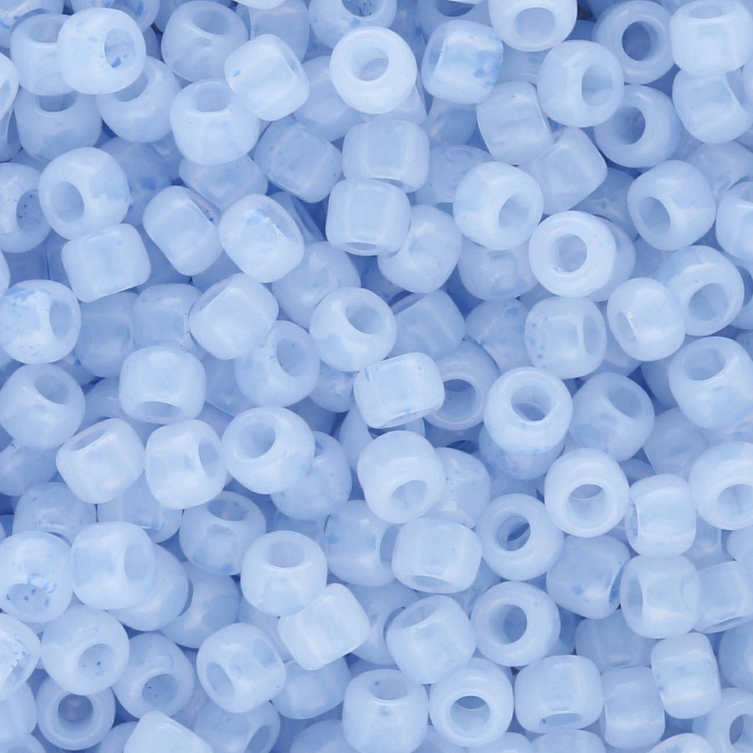 Rocailles-Perlen Toho 8/0 – Hybrid ColorTrends: Milky - Airy Blue - PerlineBeads