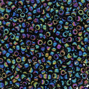 Rocailles-Perlen Toho 8/0 – Metallic Rainbow Iris - PerlineBeads