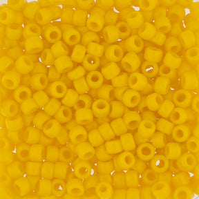 Rocailles-Perlen Toho 8/0 – Opaque Sunshine - PerlineBeads