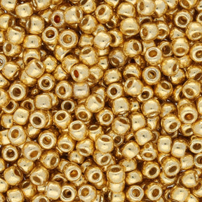 Rocailles-Perlen Toho 8/0 – PermaFinish - Galvanized Starlight - PerlineBeads