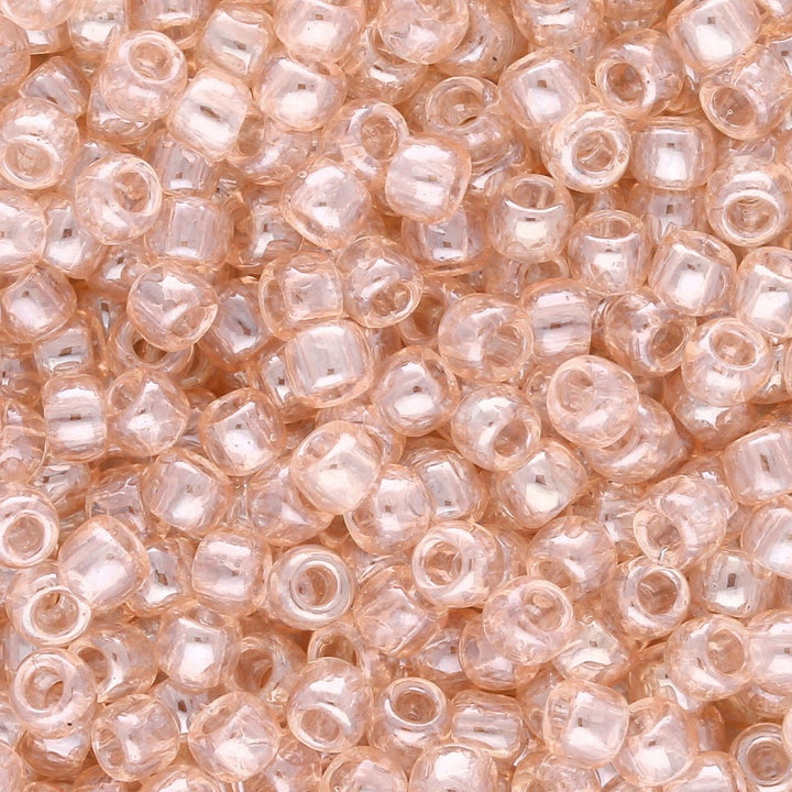 Rocailles-Perlen Toho 8/0 – Transparent-Lustered Rosaline - PerlineBeads