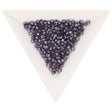 Rondellen aus facettiertem Glas 3x2 mm - Indigo Pearl Luster - PerlineBeads