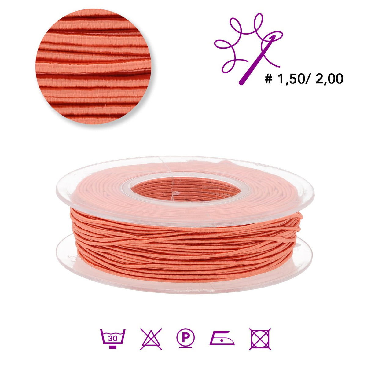 Samantha Schmuckgarn - Pastell Orange (G3152) - PerlineBeads