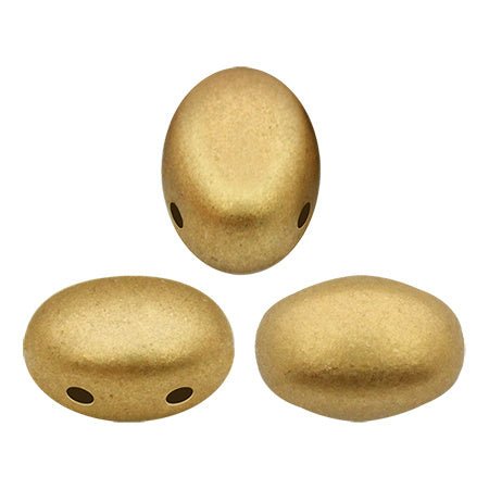 Samos® par Puca® - Light Gold Mat - PerlineBeads