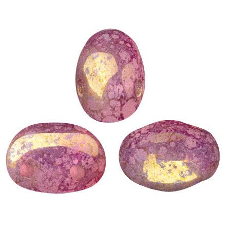 Samos® par Puca® - Light Rose Opal Bronze - PerlineBeads