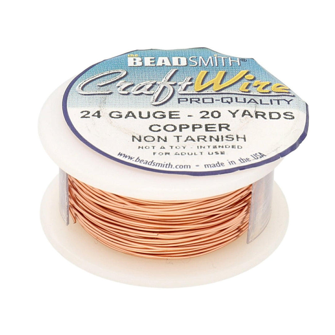 Schmuckdraht: Craft Wire – 24 Gauge – Copper Non Tarnish - PerlineBeads