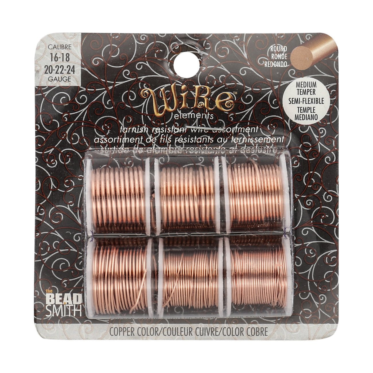 Schmuckdraht-Sortiment: Wire Elements – Kupfer - PerlineBeads