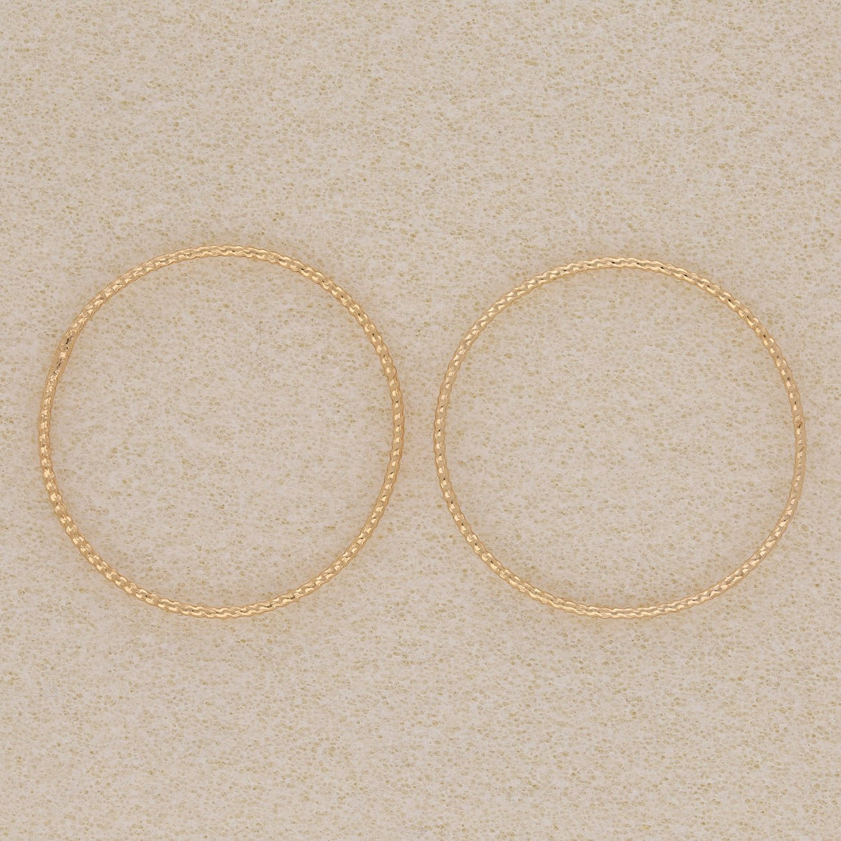 Schmuckverbinder Ringform, Ø 30 mm - Gold - PerlineBeads