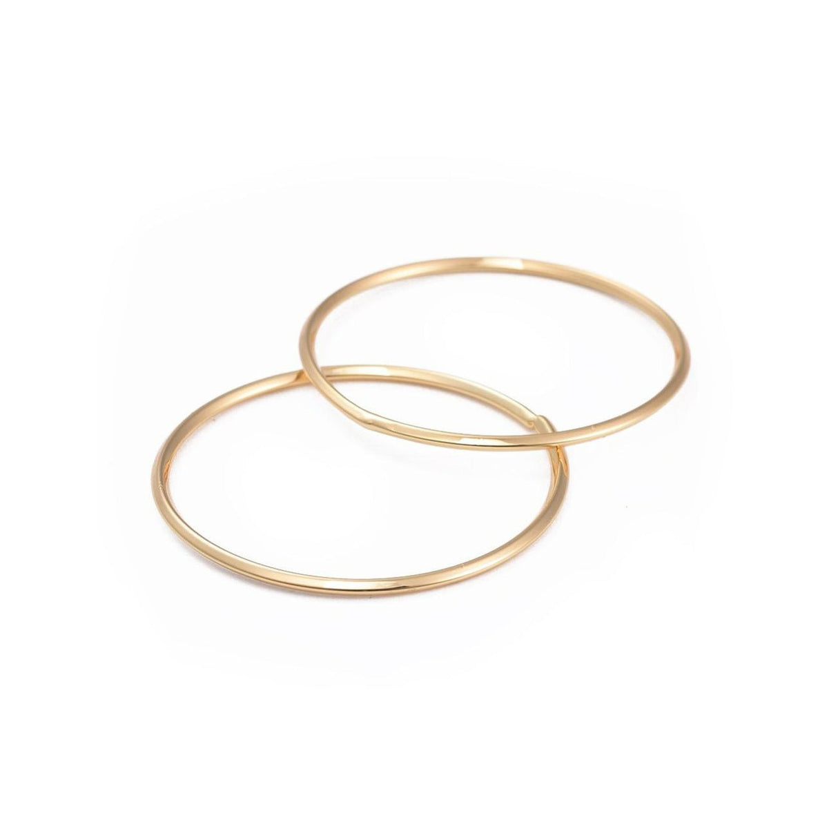 Schmuckverbinder Ringform, Ø 30 mm - Gold - PerlineBeads