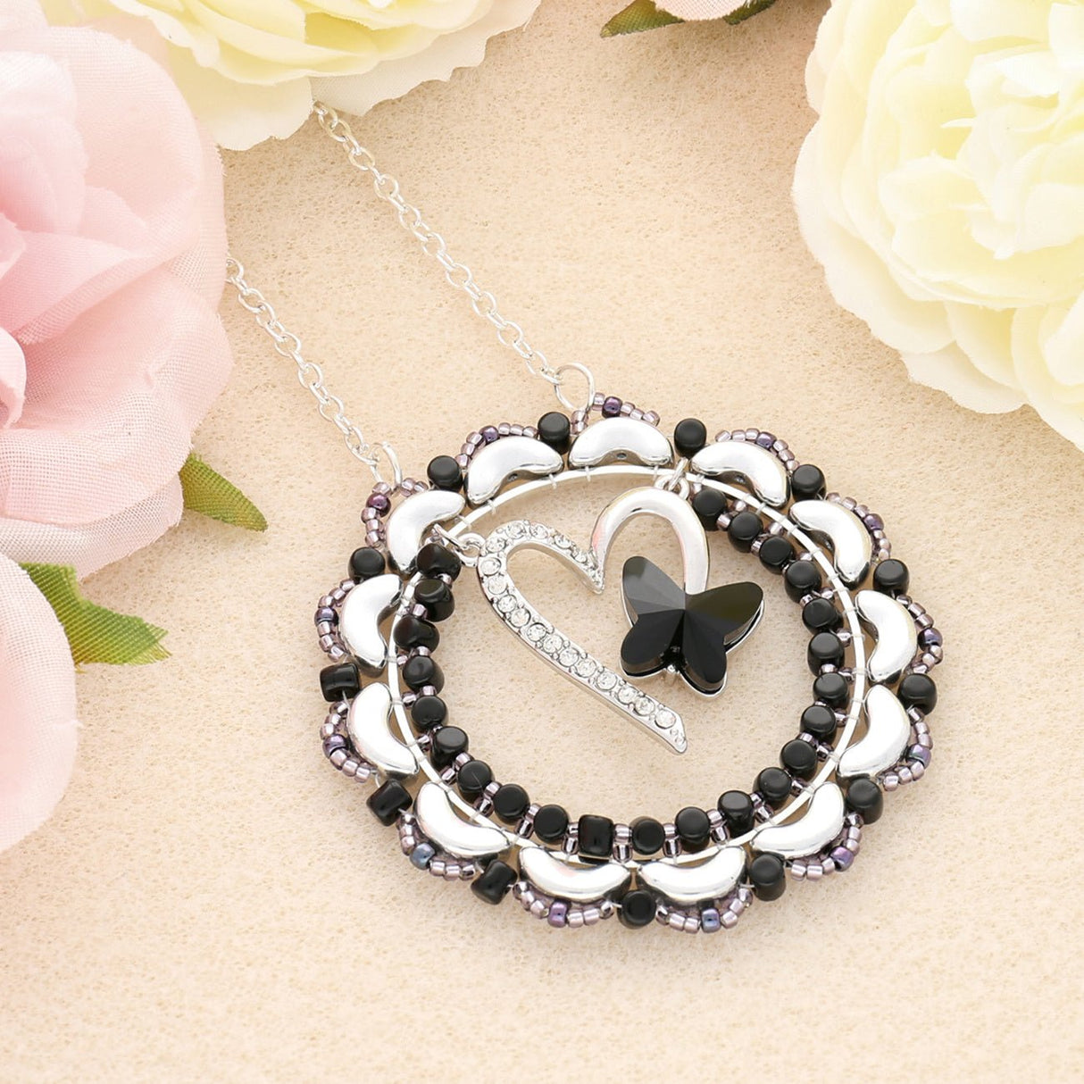 Schmuckverbinder Ringform, Ø 50 mm - PerlineBeads