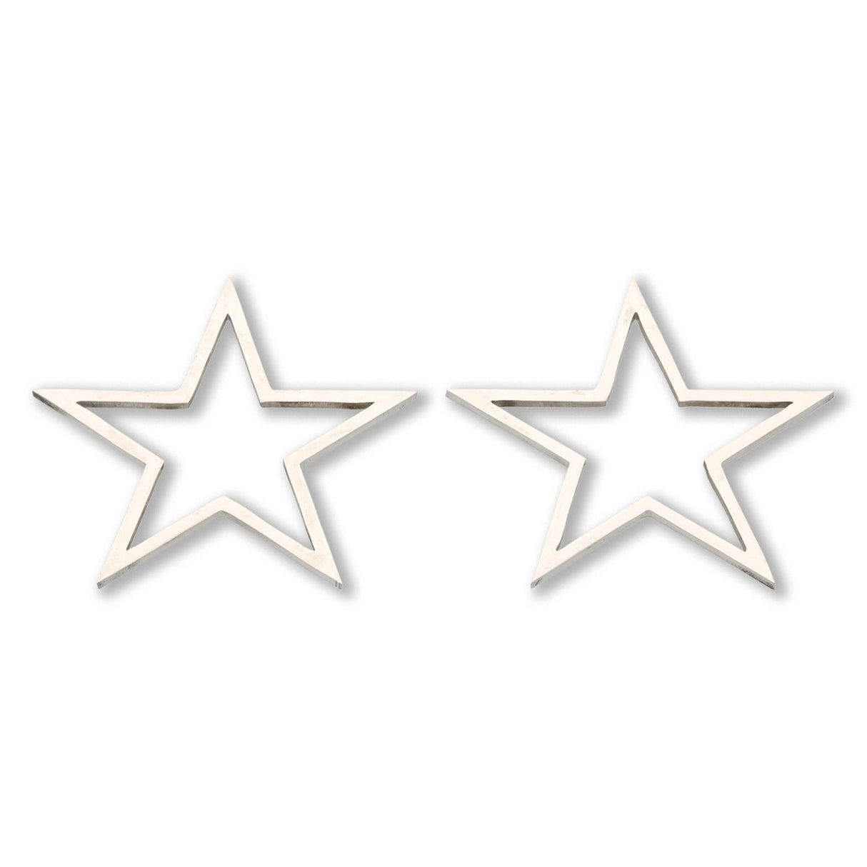 Schmuckverbinder Stern-Form - Edelstahl - PerlineBeads