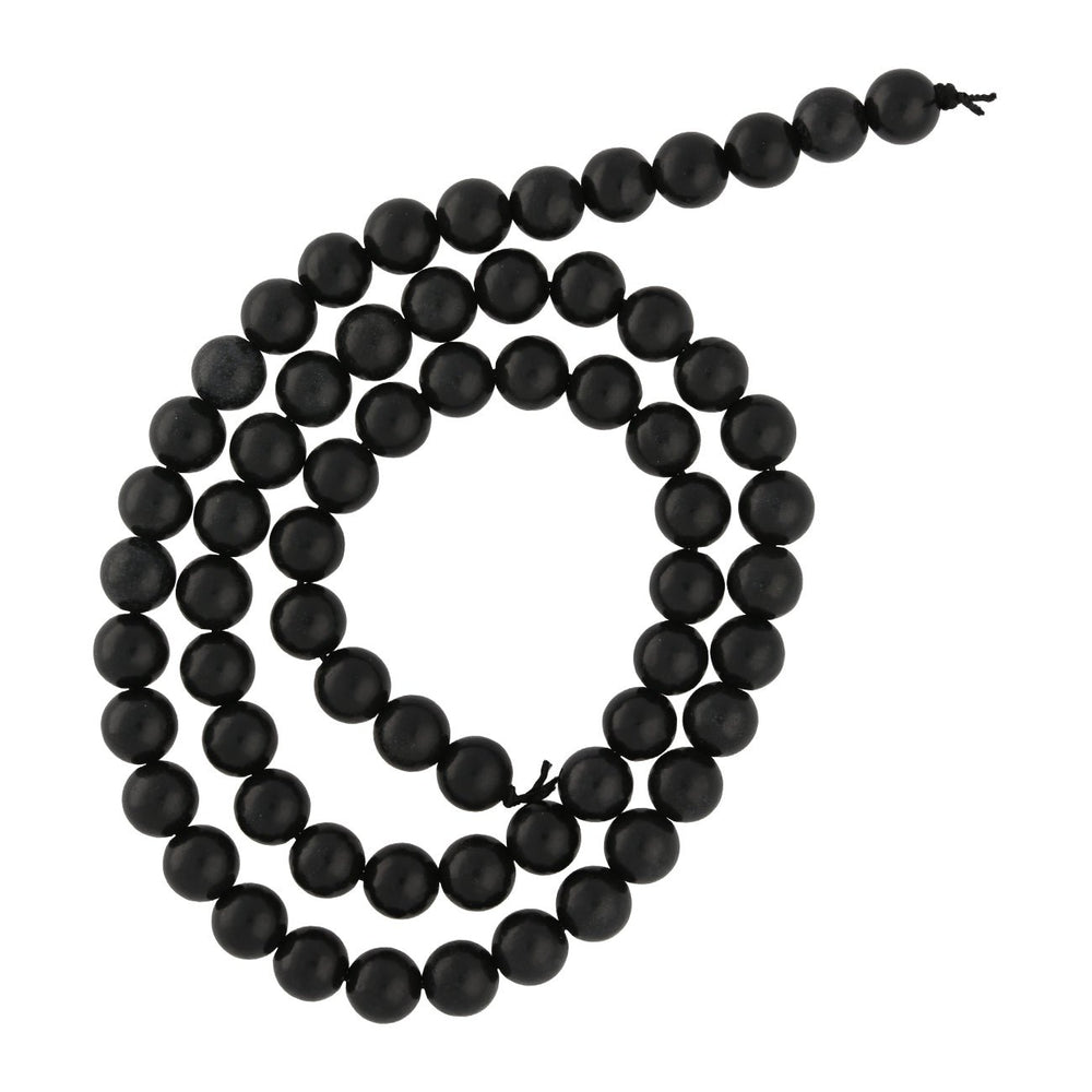 Shungite Perlen rund 6 mm - PerlineBeads