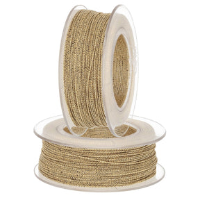 Sorrento Schmuckgarn - Dunkelgold (99064) - PerlineBeads