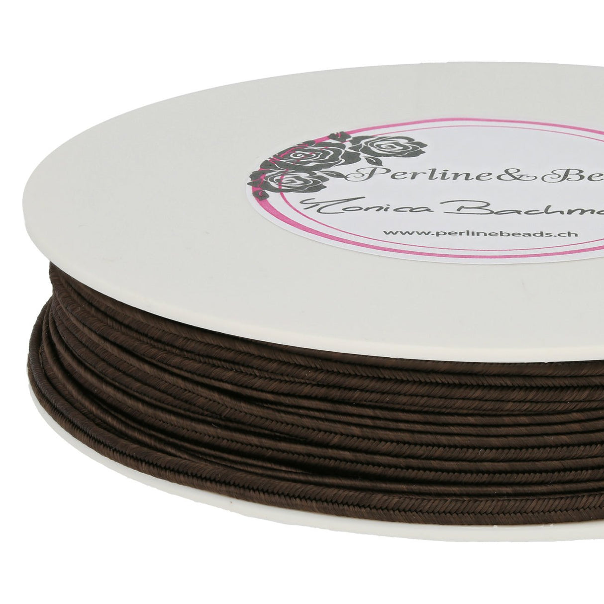 Soutache-Band (Pega) - 3 mm – Braun - PerlineBeads