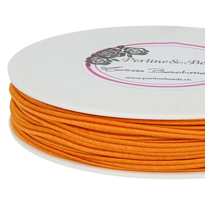 Soutache-Band (Pega) - 3 mm - Orange - PerlineBeads